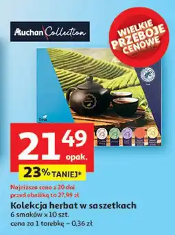 Auchan Kolekcja herbat Auchan oferta