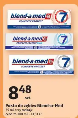 Auchan Pasta do zębów original Blend-A-Med Complete Protect 7 oferta