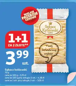 Auchan Sękacz królewski Secpol oferta