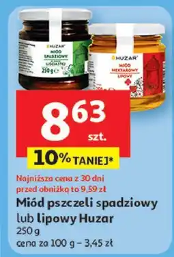Miód lipowy Huzar