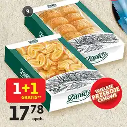 Auchan Ciastka poduszki z nadzieniem malinowym Zante oferta