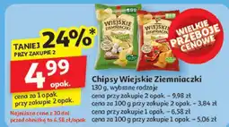 Auchan Chipsy papryka Lorenz Wiejskie Ziemniaczki oferta
