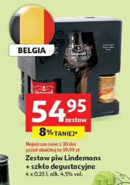 Auchan Piwo + pokal Lindemans oferta