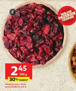 Auchan Żurawina suszona oferta