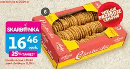 Auchan Ciastka owsiane z owocami goji Ania Bio Ciasteczka Babci Ani oferta