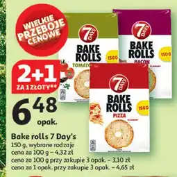 Auchan Bake rolls pomidory oliwki i oregano 7 Days Rolls oferta