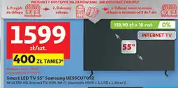 Auchan Telewizor ue55cu7092 Samsung oferta