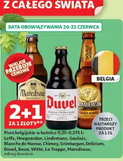 Auchan Piwo Maredsous Bruin oferta