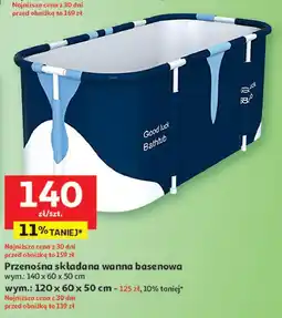 Auchan Wanna basenowa 120 x 60 50 cm oferta