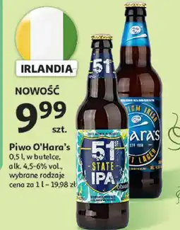 Auchan Piwo O'hara's Irish Stout oferta