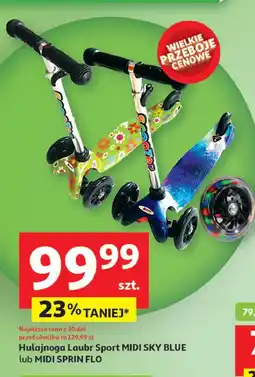 Auchan Hulajnoga midi sprin flo Laubr oferta