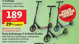 Auchan Hulajnoga 2 kołowa jumbo oferta