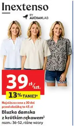 Auchan Bluzka damska 36-52 Inextenso By Auchan oferta