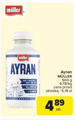 Carrefour Market Ayran Müller oferta