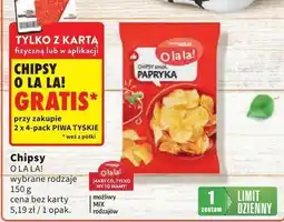 Intermarche Chipsy paprykowe O La La! oferta
