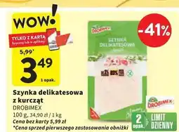Intermarche Szynka delikatesowa Drobimex oferta