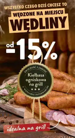 Intermarche Kiełbasa ogniskowa na grill Intermarche Z Własnej Wędzarni oferta