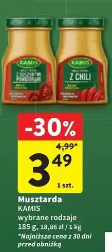 Intermarche Musztarda z chili Kamis oferta