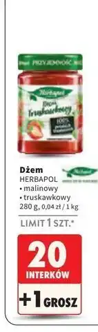 Intermarche Dżem malinowy Herbapol oferta