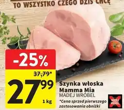 Intermarche Szynka włoska mamma-mia Madej & Wróbel oferta