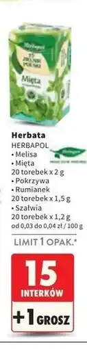 Intermarche Herbatka szałwia Herbapol Zielnik Polski oferta