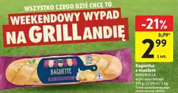 Intermarche Bagietka z masłem czosnkowym Bakerville oferta