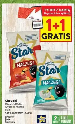 Intermarche Chrupki maczugi fromage Star oferta