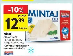 Intermarche Mintaj kostka Abramczyk oferta