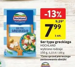 Intermarche Ser sałatkowy Hochland Patros oferta