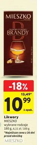 Intermarche Likwory o smaku brandy Mieszko oferta
