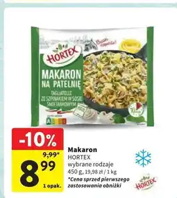 Intermarche Makaron na patelnię tagliatelle z sosem szpinakowym Hortex oferta