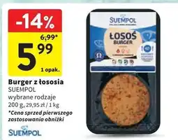 Łosoś burger Suempol