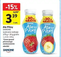 Intermarche Napój truskawka-banan Danone Ale Pitny oferta