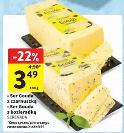 Intermarche Ser gouda z czarnuszką Serenada oferta