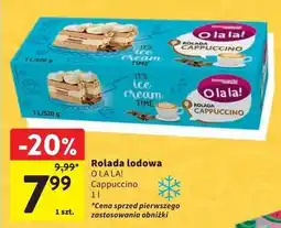 Intermarche Rolada lodowa cappuccino O La La! oferta