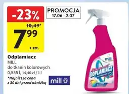 Intermarche Odplamiacz do tkanin kolorowych Mill Clean oferta