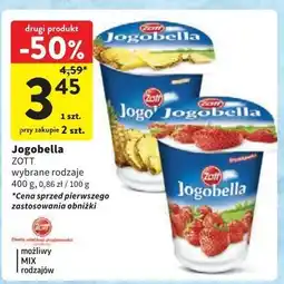 Intermarche Jogurt ananas Zott Jogobella oferta