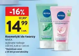 Intermarche Żel do mycia twarzy cera mieszana i tłusta Nivea Face Essentials oferta