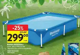 Intermarche Basen stelażowy 295 x 170 61 cm Bestway oferta