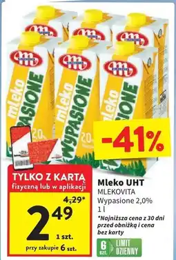 Intermarche Mleko 2% Mlekovita Wypasione oferta