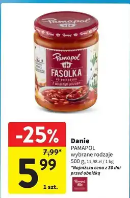 Intermarche Fasolka po bretońsku Pamapol oferta