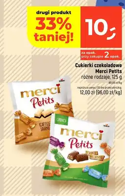 Cukierki czekoladowe Merci Petits różne rodzaje