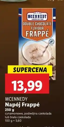 Lidl Napój frappe podwójna czekolada Mcennedy oferta