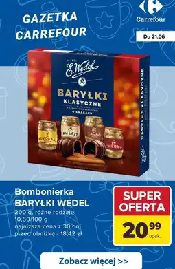 Carrefour Bombonierka Baryłki klasyczne E.Wedel oferta