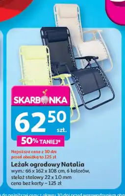Auchan Leżak ogrodowy O oferta