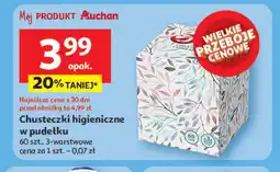 Auchan Chusteczki higieniczne oferta
