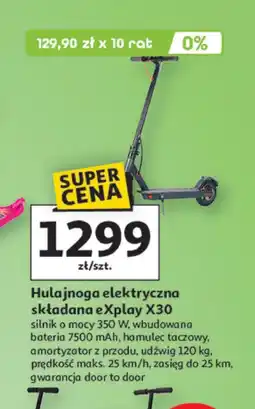 Auchan Hulajnoga elektryczna XO oferta