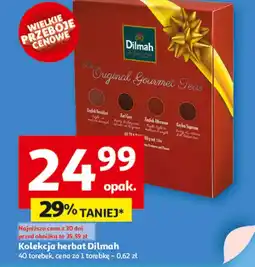 Auchan Kolekcja herbat Dilmah oferta