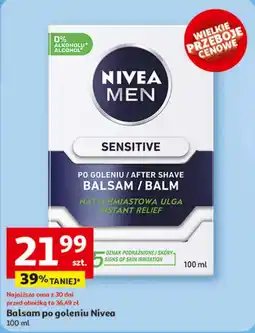 Auchan Balsam po goleniu Nivea oferta