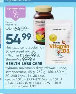 SuperPharm Suplement diety Health Labs Care oferta
